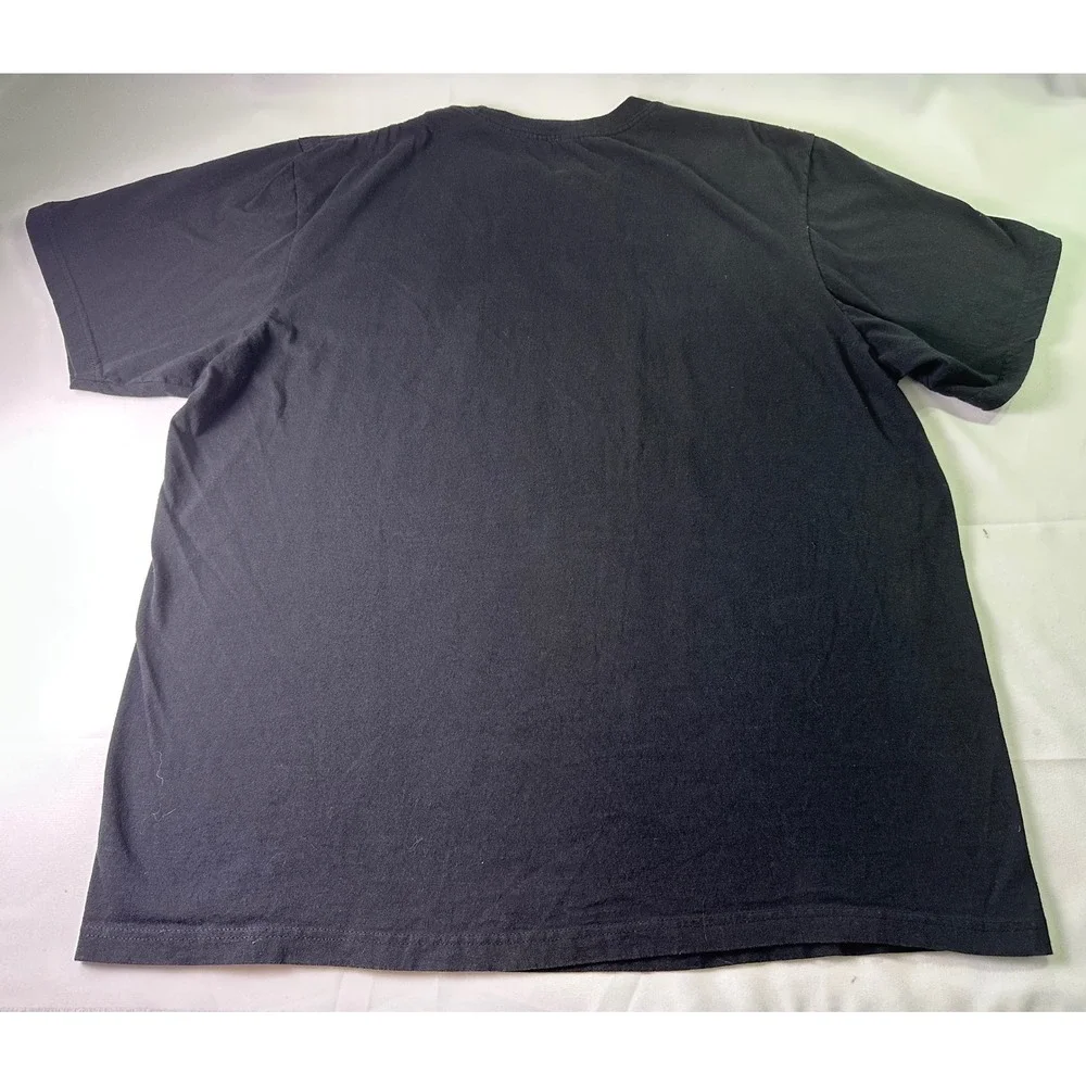 Adidas Miami Heat Basketball Graphic T Shirt Mens 2XL Black Short Sleeve‎